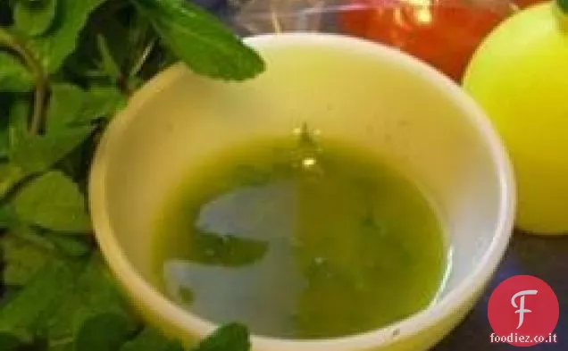 Condimento alla menta e limone