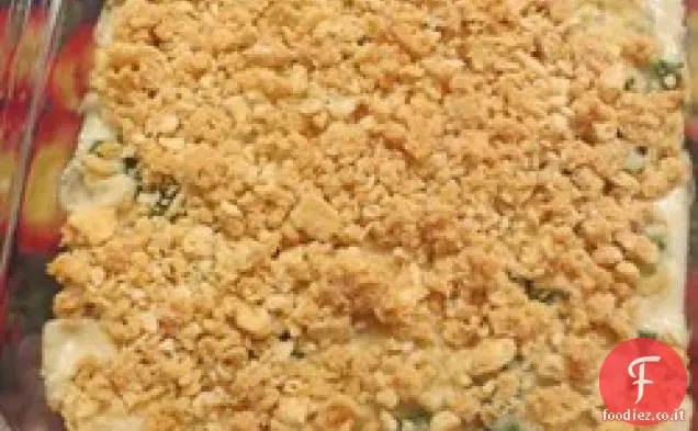 Casseruola di verdure di fagioli verdi della mamma