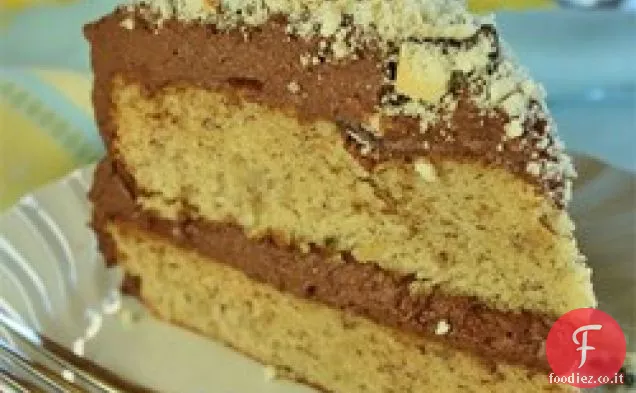 Torta di banana soffice