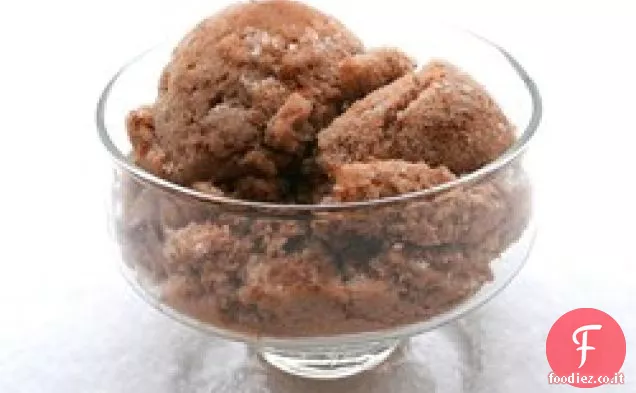 Gelato di neve al cioccolato