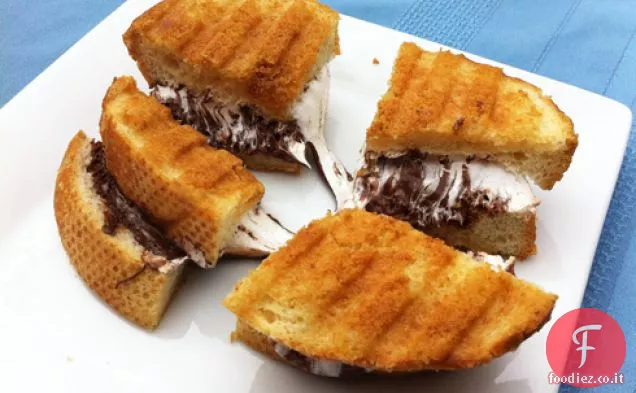 Nutella S'mores Panini and e il mio debutto in cucina TV!