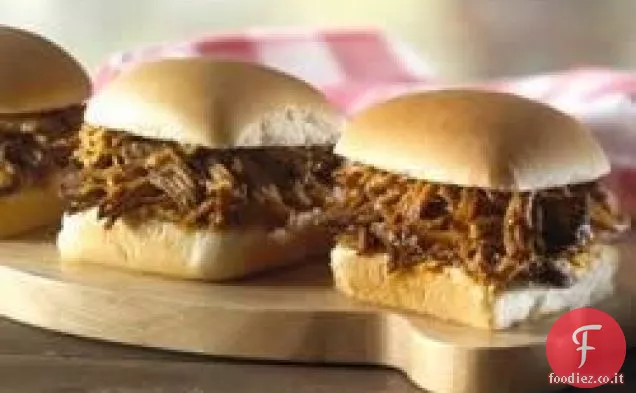 Fornello lento tirato arrosto di maiale