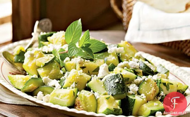 Zucchine con Menta Piperita (Curcurica kin Menta)