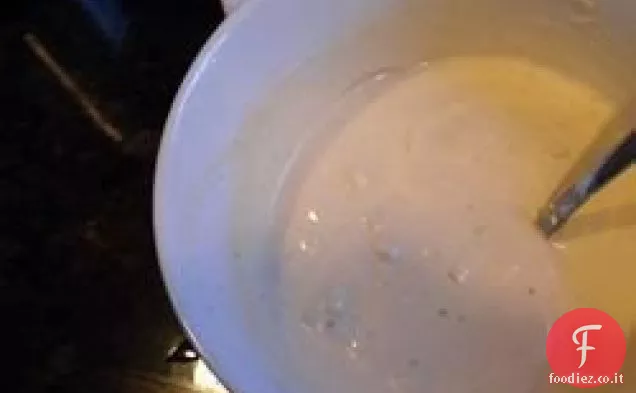 Condimento per insalata di patate