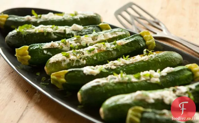 Busiate con zucchine fresche e caciotta di capra 