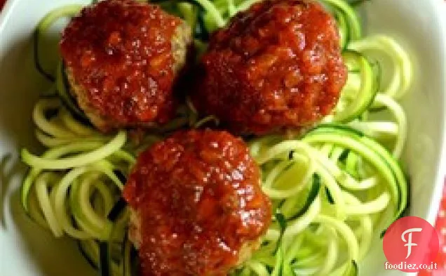 Pasta di zucchine a basso contenuto di carboidrati