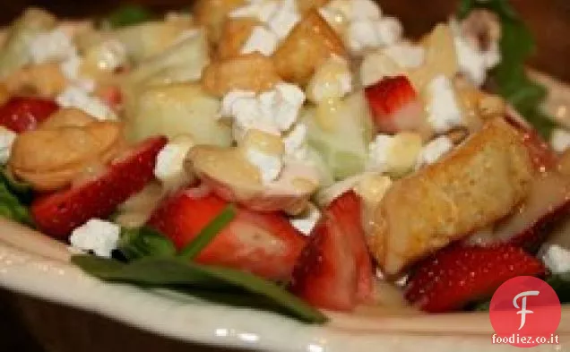 Insalata di spinaci e fragole di Kim