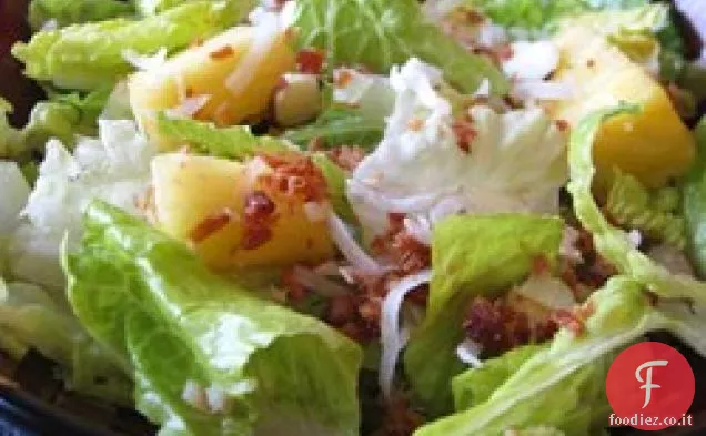 Insalata tropicale con Vinaigrette di ananas