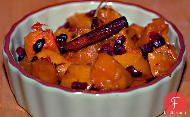 Zucca senza glutine con Ciliegie