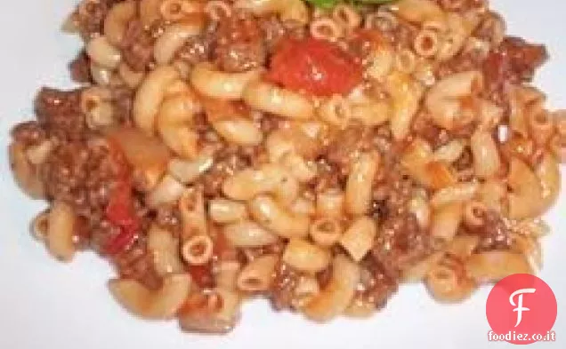 Homestyle Manzo, maccheroni e formaggio