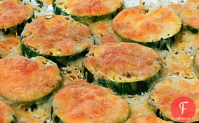 Zucchine al forno con Mozzarella