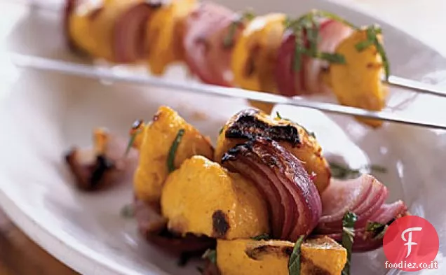 Indiano-Speziato alla griglia Baby Squash