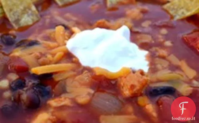 HERDEZ® Guajillo rosso Chile Zuppa di tortilla di pollo