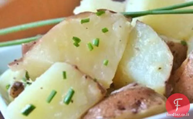 Patate bollite con Erba Cipollina