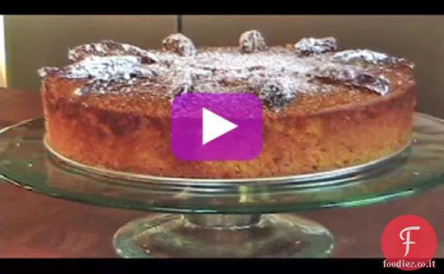 Torta di Mandorle senza farina, senza burro, arancia