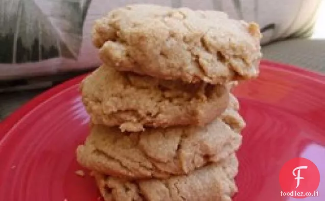 Biscotti al burro di arachidi senza zucchero