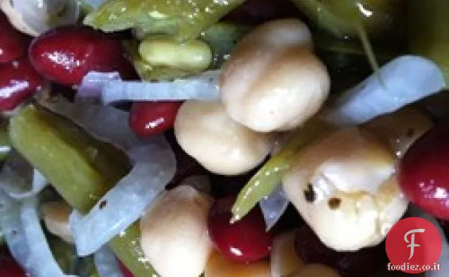 Tre insalata di fagioli