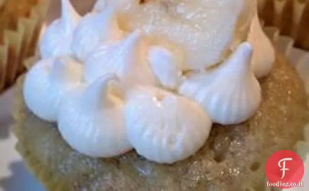 Cioccolato bianco Banana Cupcakes