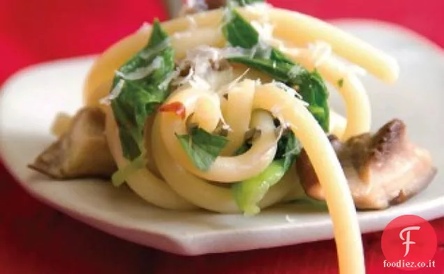 Pasta con burro (e senape e Shiitake) è ciò che i bambini mangiano