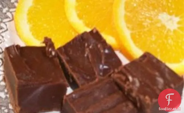 Fondente aromatizzato all'arancia