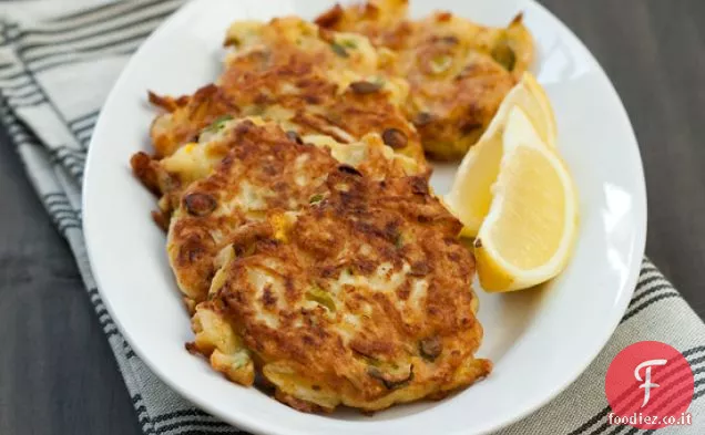 Zucchine Frittelle di Ricotta