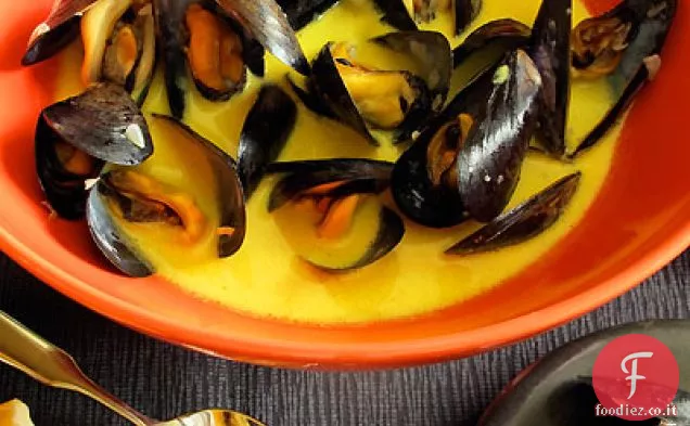 Cozze al curry alla Jean-Georges