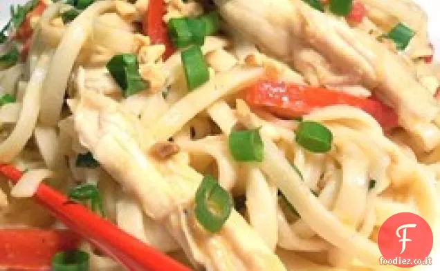 Tagliatelle al burro di arachidi Udon