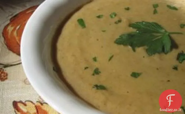Zuppa cremosa di pastinaca arrostita