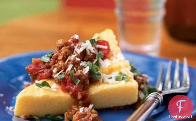 Polenta alla Bolognese