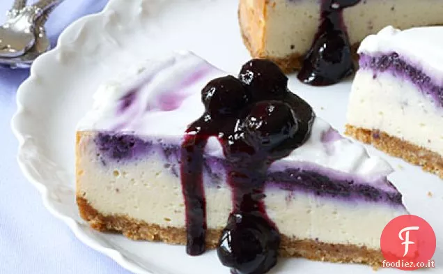 Cheesecake ai mirtilli