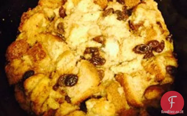 Budino di pane nel fornello lento