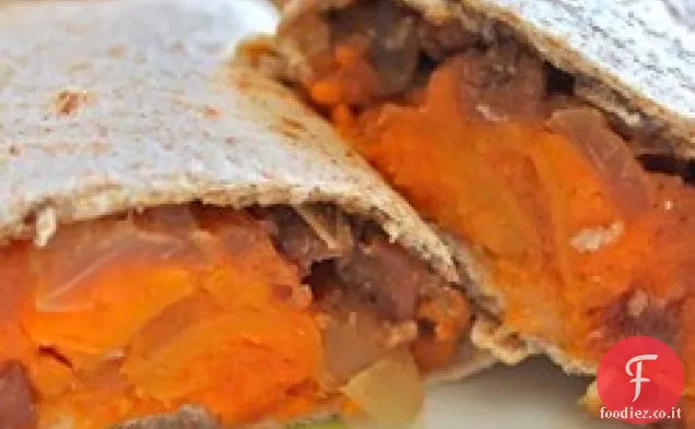 Burritos di patate dolci addictive