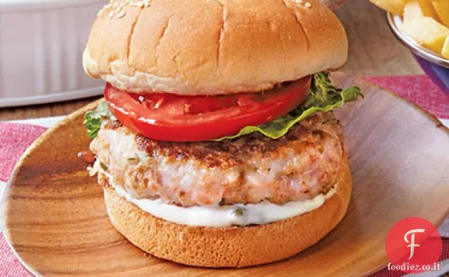 Hamburger di gamberetti