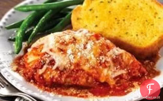 Pollo Parmigiano Cuocere