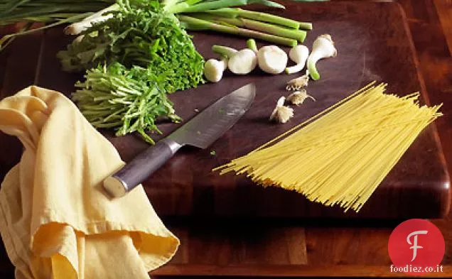 Pesto di aglio verde e cipollotto