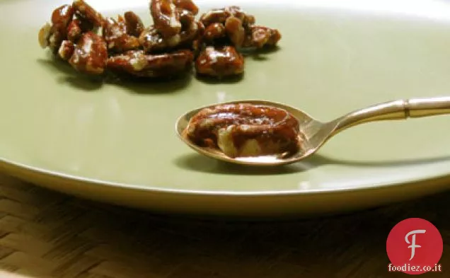 Noci pecan di acero al curry