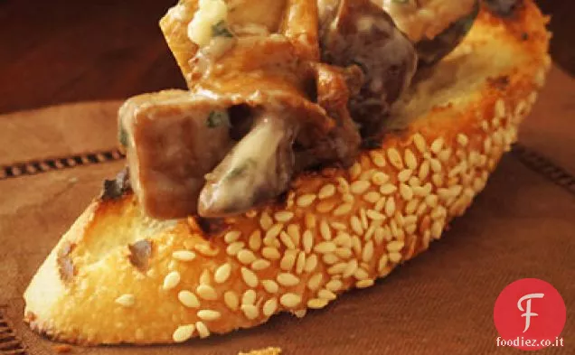 Bruschetta ai funghi