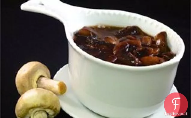 Salsa Bordelaise con funghi