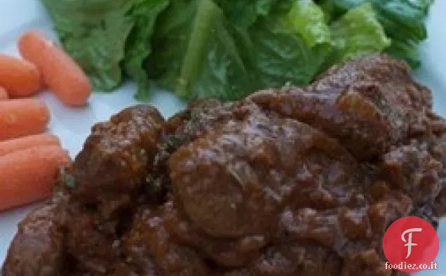 Fegato di manzo soffocato