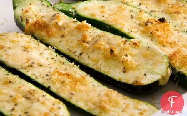 Zucchine al forno con Parmigiano