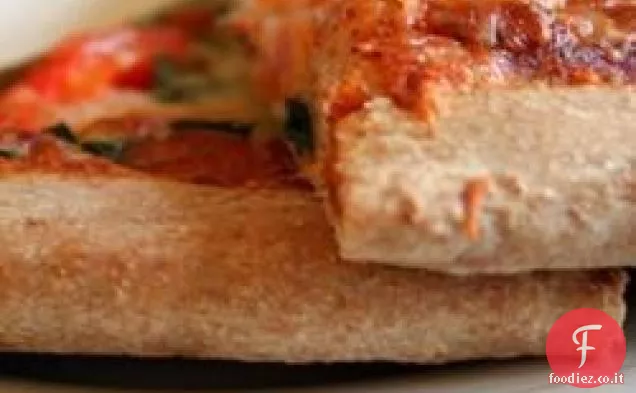 Incredibile crosta di pizza integrale