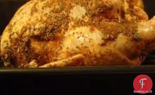 Pollo strofinato a secco di Sarah