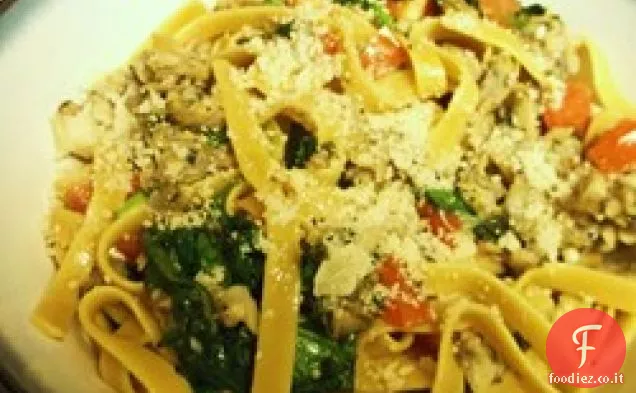 Linguine con Salsa di Vongole Bianche II
