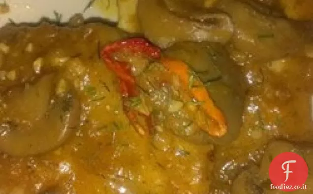 Fornello lento Pollo Marsala