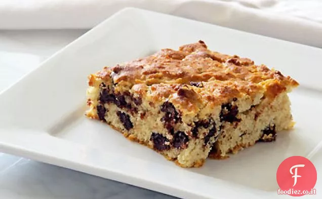 Formaggio di capra e cioccolato Chunk Blondies