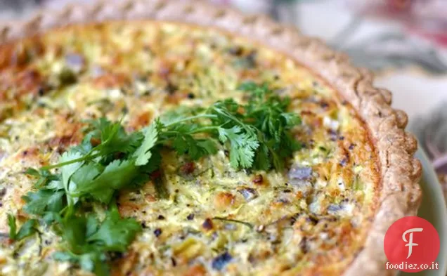 Quiche di zucchine semplici