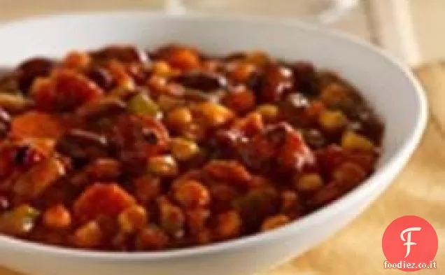 Fornello lento Veggie Chili