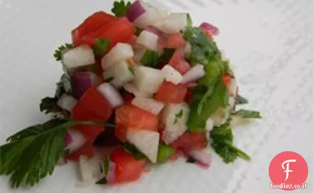 Jicama di Miki (Salsa Pico de Gallo)