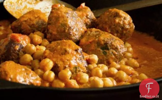 Polpette di Agnello al Peperoncino e Salsa di ceci