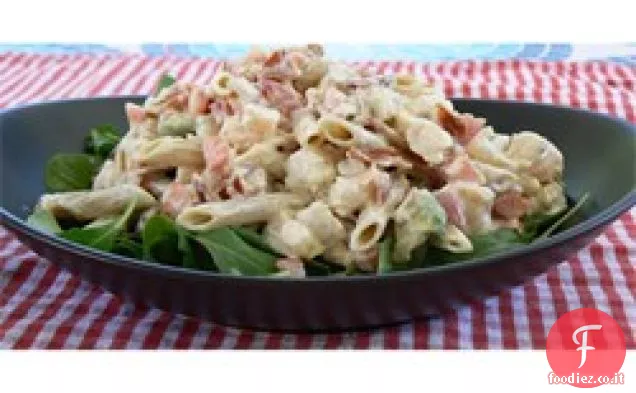 Insalata di pasta di gamberetti Avocado